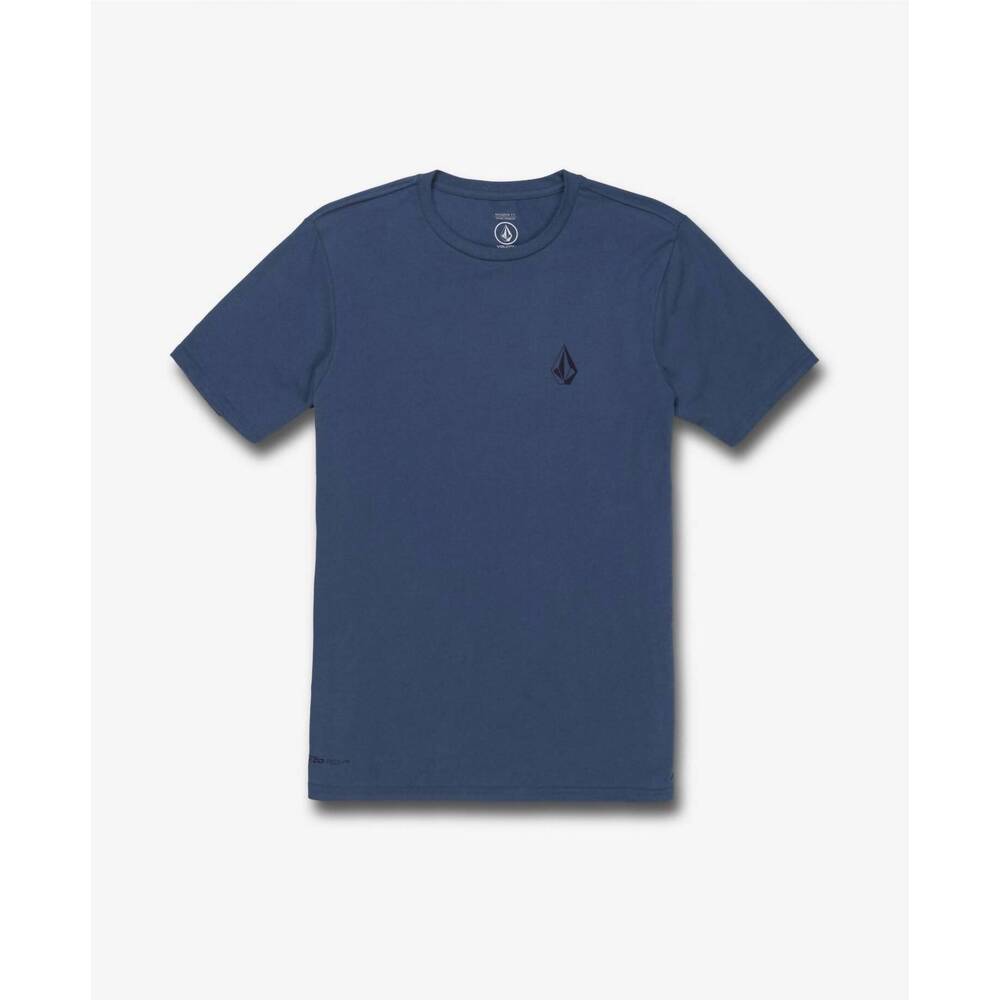 NEW VOLCOM men's stone graphic t-shirt in smokey blue